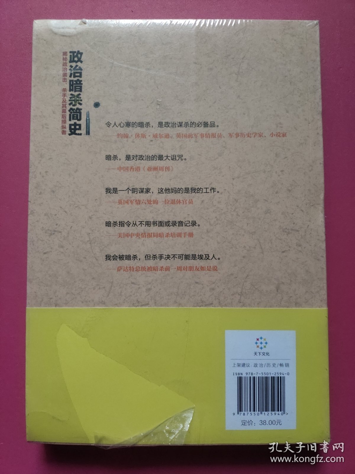政治暗杀简史：揭秘政治袭击、杀手及其幕后操纵者