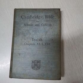 1902年   Cambridgs Bible for Schools and Colleges  剑桥大学圣经【英文原版】【小32开精装】 【116】