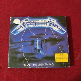 CD美版 Metallica 金属制品乐队 摇滚乐 RIDE THE LIGHTNING 骑着闪电