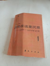 历史在这里沉思1966-1976年纪实 1