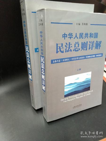 中华人民共和国民法总则详解（套装上下册）