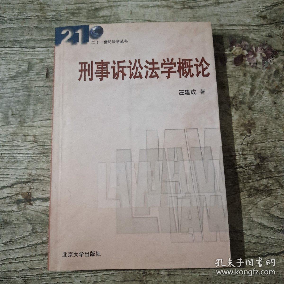 刑事诉讼法学概论/21世纪法学丛书