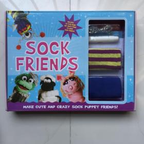 SOCK FRIENDS  MAKE CUTE AND CRAZY SOCK PUPPET FRIENDS!  英文儿童手工