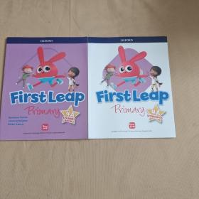 FirstLeap Primary 4A Workbook+Studentbook 2本（未使用）励步小学英语