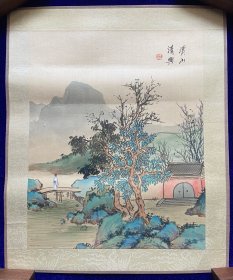 清末民初：溪山清兴图