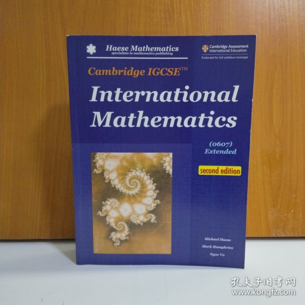 IGCSE Cambridge International Mathematics【英文原版】