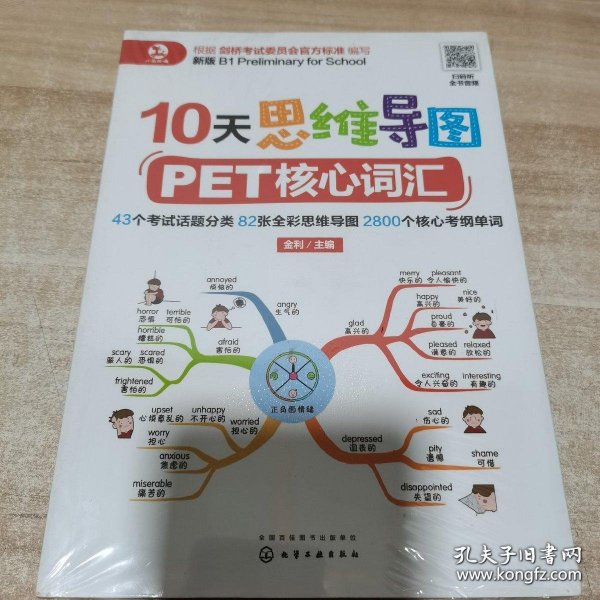 10天思维导图PET核心词汇