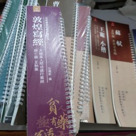 近距离临摹字帖，练习卡，经典碑帖敦煌写经太极真人问功德行業经辩之諭王勃集