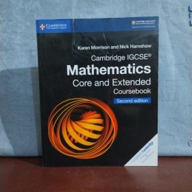 Cambridge Igcse(r) Mathematics Core and Extended Coursebook【英文原版，包邮】