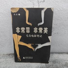 断版书· 非常罪，非常美：毛尖电影笔记  库存书