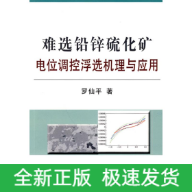 難選鉛鋅硫化礦電位調(diào)控浮選機(jī)理與應(yīng)用\羅仙平