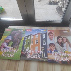 vip kid Level2 Review Book（2，3，4）三本合售