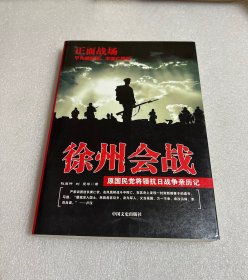 原国民党将领抗日战争亲历记·正面战场：徐州会战
