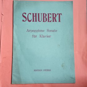 SCHUBERT【舒伯特:阿沛奇奥尼奏鸣曲】