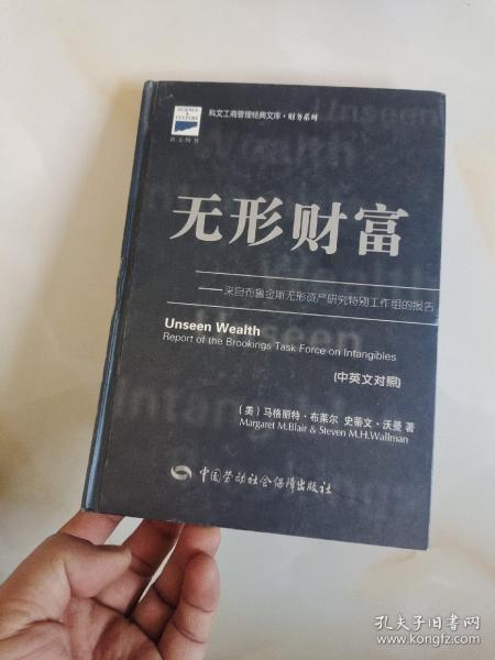 无形财富：来自布鲁金斯无形资产研究特别工作组的报告（中英文对照）——科文工商管理经典文库·财务系列