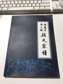 安徽颍上县顾氏宗谱