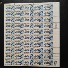 美国邮票1970年妇女参政50周年邮票大版