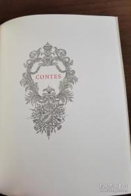 Jean De La Fontaine Contes。全3册