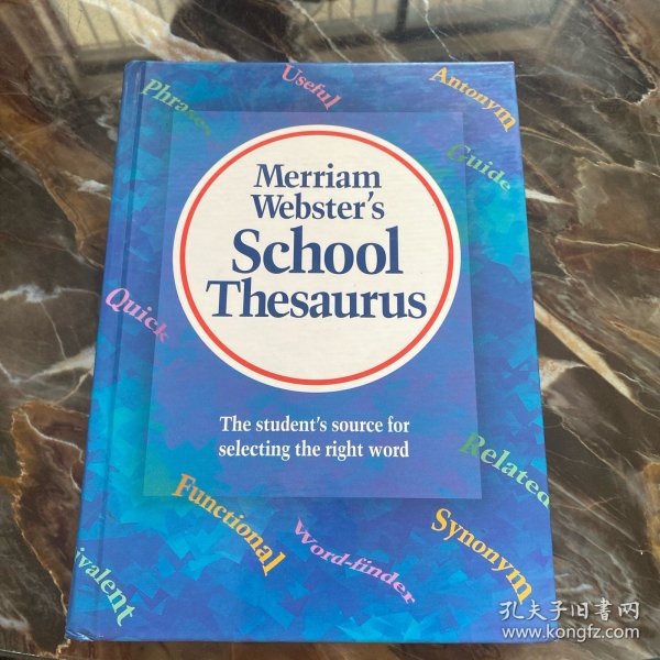 Merriam-Webstr'sSchoolThesaurus韦氏学校辞典