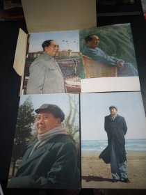 1949年十月一日.我们最最敬爱的伟大领袖毛主席.在天安门上向全世界宣告中华人民共和国诞生了，23张，26㐅18.5cm，活页，60年代到70年代