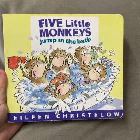 Five Little Monkeys Jump in the Bath [Board book]