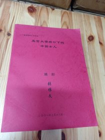 二十集电视剧文学剧本：盖世太保枪口下的中国女人