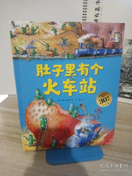 肚子里有个火车站（德国精选科学图画书  大开本新版）