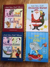 Little Golden Book Collection: Animal Tales经典的金色童书合集：动物童话 英文原版小黄金书 4册