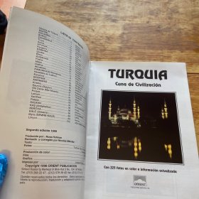 TURQUIA Cana de Civilización 英文版，品如图