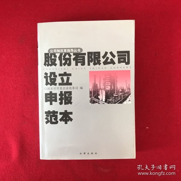 股份有限公司设立申报范本