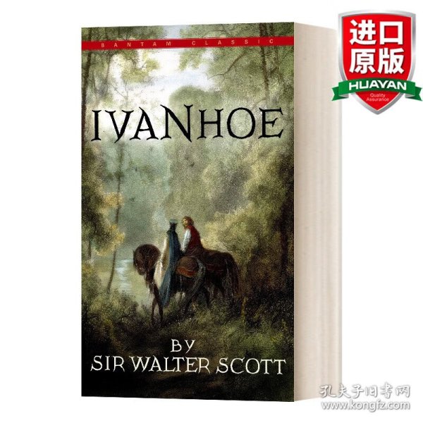 英文原版 Ivanhoe 艾凡赫 Sir Walter Scott Bantam Classics 英文版 进口英语原版书籍