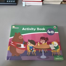 叽里呱啦 Activity Book 4a（K4 units 1—6）套装共2册（儿童英语绘本）