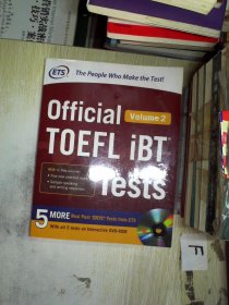 Official Toefl Ibt Tests With Dvd  Volume 2官方托福考试DVD卷2