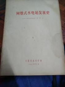 闸墩式水电站发展史  1964年  青铜峡枢纽工程平面图  水利水电部西北勘测设计院  万宗尧