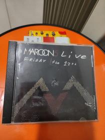 Maroon 5 魔力红 Live Friday the 13th DVD