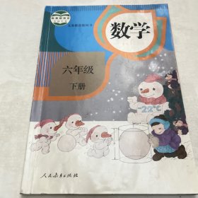 数学 六年级 下册，二手有字迹