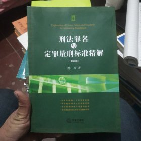 刑法罪名与定罪量刑标准精解（第四版）