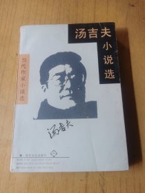 汤吉夫小说选 签赠本