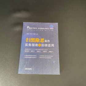 扫黑除恶案件实务指南与法律适用