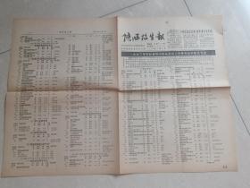 报纸  1993年3月8日  陕西招生报 （陕西省考试管理中心编） 全4版