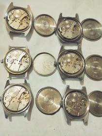 九块国产男式和中性机械手表(合)