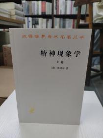 精神现象学（上卷）/汉译世界学术名著丛书