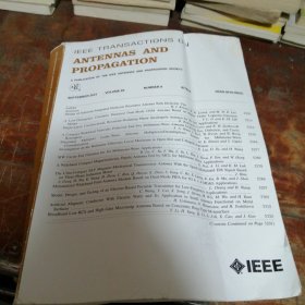 IEEE TRANSACTIONS ON ANTENNAS AND PROPAGATION 天线与传播汇刊 2021年，VOL69