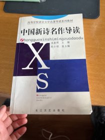 中国新诗名作导读——高等学校语言文学名著导读系列教材