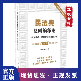 民法典總則編釋論(條文縷析法條關(guān)聯(lián)與案例評(píng)議) 9787521610727