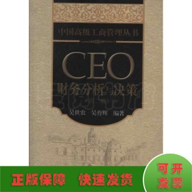 中国高级工商管理丛书：CEO财务分析与决策（第2版）