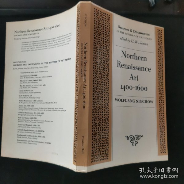 【英文原版书】Sources & Documents IN THE HISTORY OF ART SERIES *** Northern Renaissance Art 1400-1600 (艺术史系列资料与文献 《北方文艺复兴的艺术 1400-1600年》)