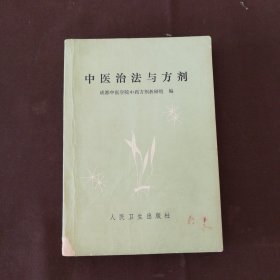 中医治法与方剂