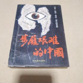 步履艰难的中国，过去、现在、未来，深沉向思索一一八十年代社会现状史