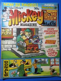 英文原版 米老鼠杂志 1980年总第265期